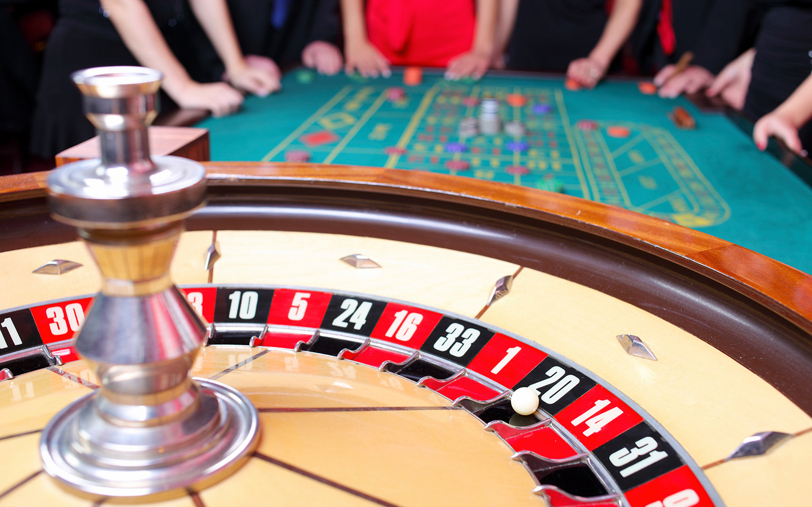 Roulette Table - Local Casinos near New Buffalo