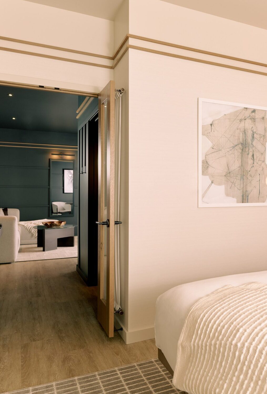 Village View King Suite Bedroom