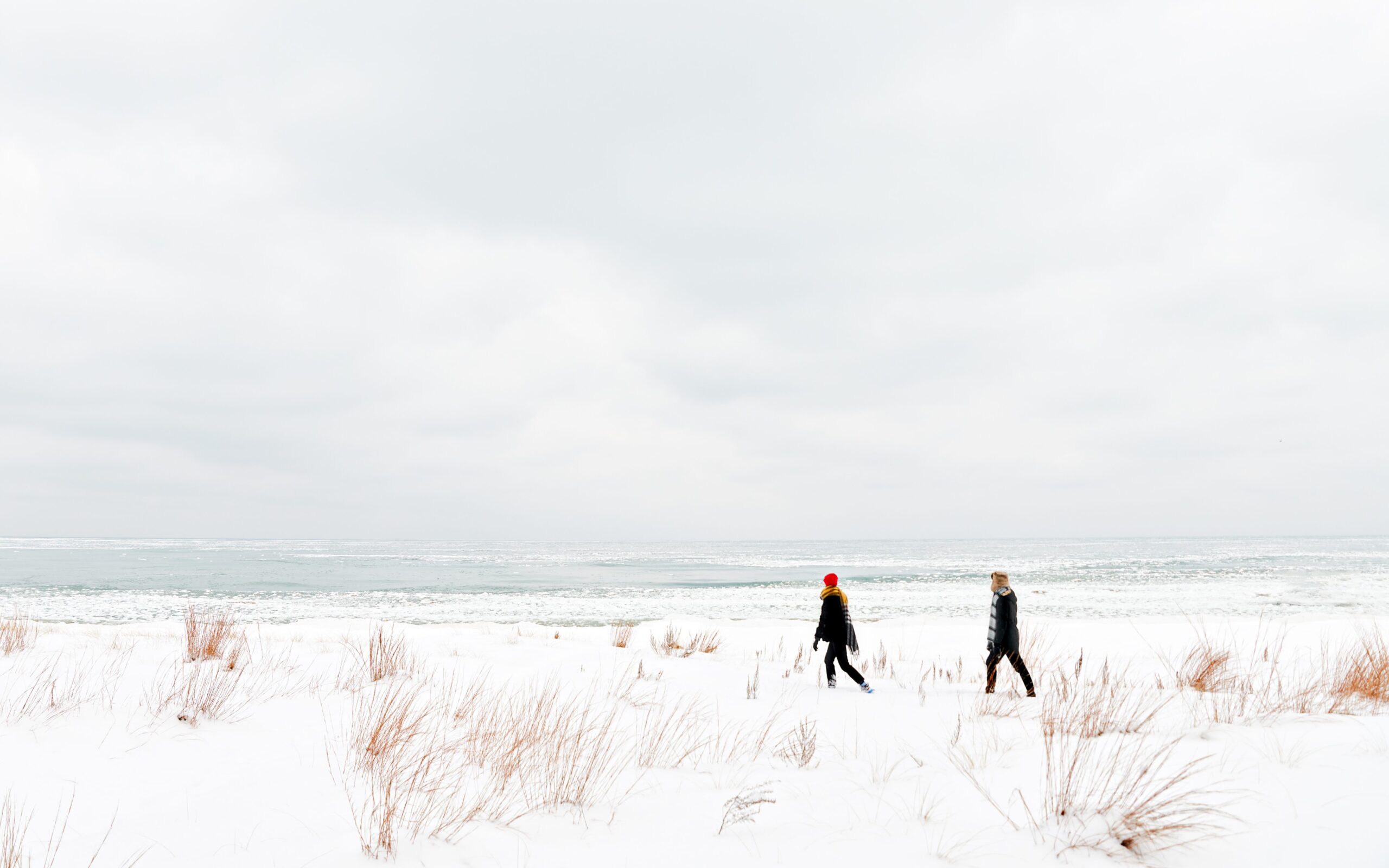 New Buffalo Beach_Winter3 Winter on New Buffalo Beach